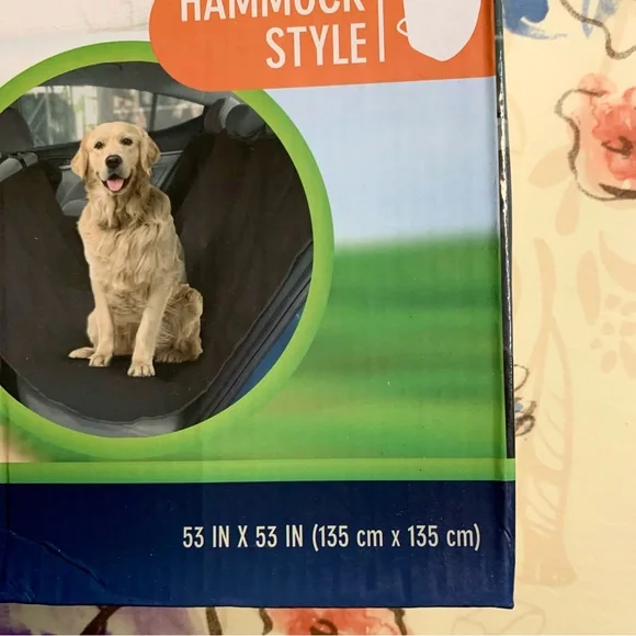 💜 Waterproof Hammock Style Car Seat Cover for Dogs - NWT - Picture 7 of 13